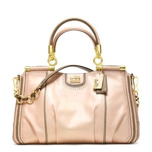 Coach Satchel - Pinnacle ZigZag Perforated Carie